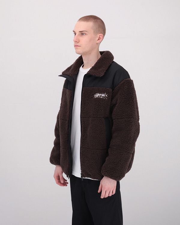 Куртка AW24 Downlight Sherpa Brown - фото 3