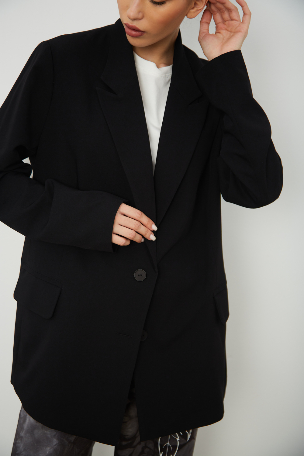 Пиджак чёрный – купить за 13 500 ₽ | MarinaMak