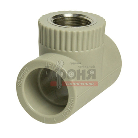 Тройник комб. вн 32х3/4''х32 VRT® СЕРЫЙ (Россия)