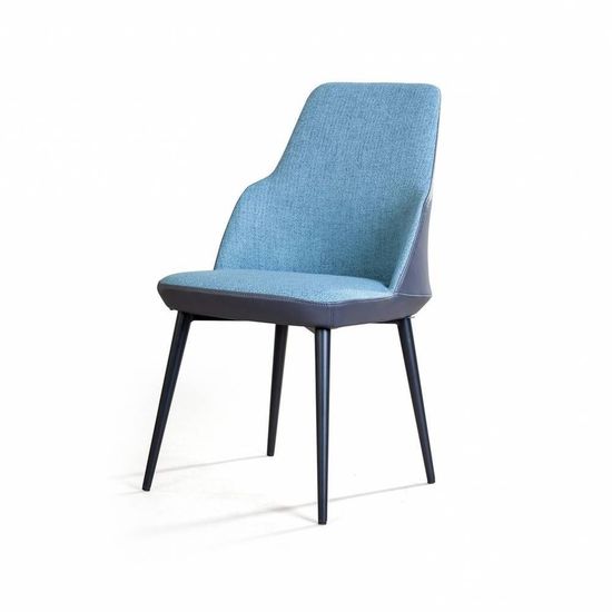Стул Frank, рогожка комби синий