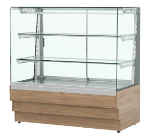 Витрина кондитерская холодильная REFETTORIO Crystal RKC20A-MV, 2 полки
