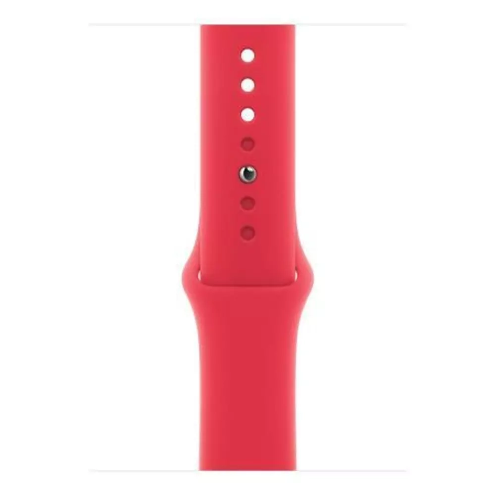Apple Watch Series 9, 45 мм, из алюминия цвета (PRODUCT)RED, спортивный ремешок