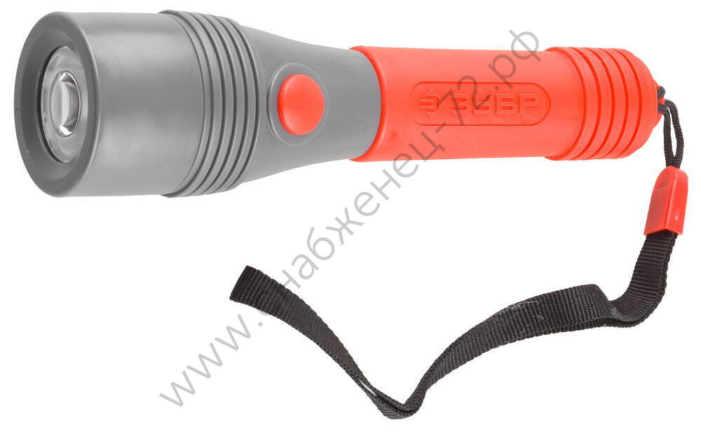 ЗУБР 8 LED 2хАА Светодиодный фонарь в пластмассовом корпус (56230)