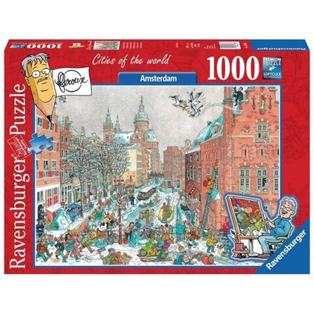 Ravensburger - Пазл Амстердам зимой 1000 шт. 197866