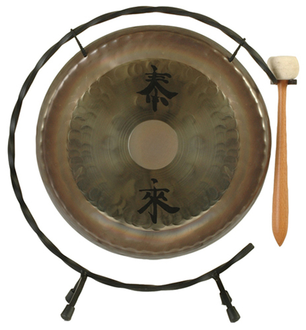 Гонг 10'' с колотушкой и стойкой, Paiste 0223305310 Deco Gong Set
