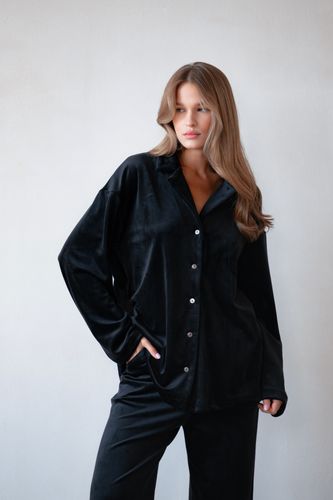 КОМПЛЕКТ ВЕЛЮРОВЫЙ (БЛУЗА И БРЮКИ)