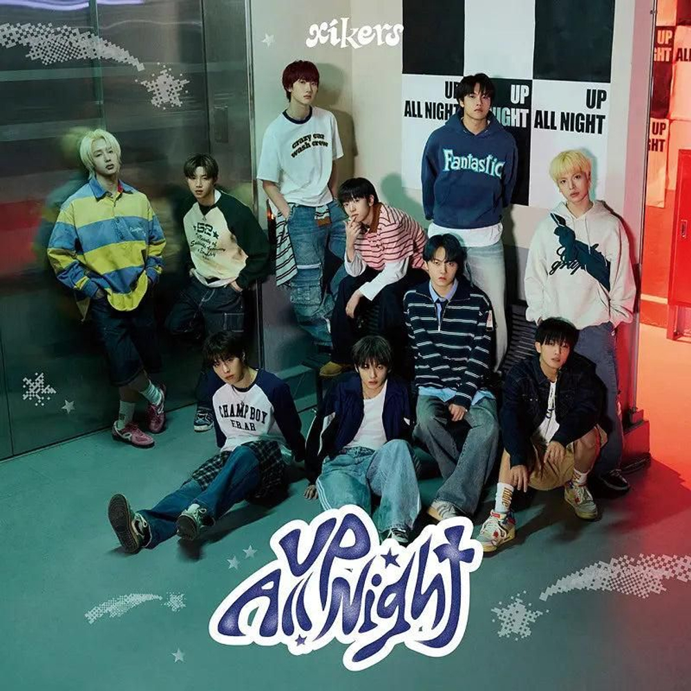 Альбом xikers - Up All Night Japan 2nd Single Album STANDARD Edition B Type