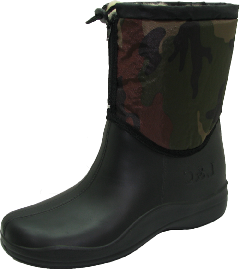 Сапоги LC муж. комбинированые короткие