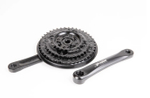 Система Prowheel MA-AC49 24/34/42T, 165 мм алюм. под квадрат черный, 3 скорости, 1/10 MA-AC49-165-3