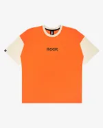 Футболка Hook Лидер колорблок какао оранж