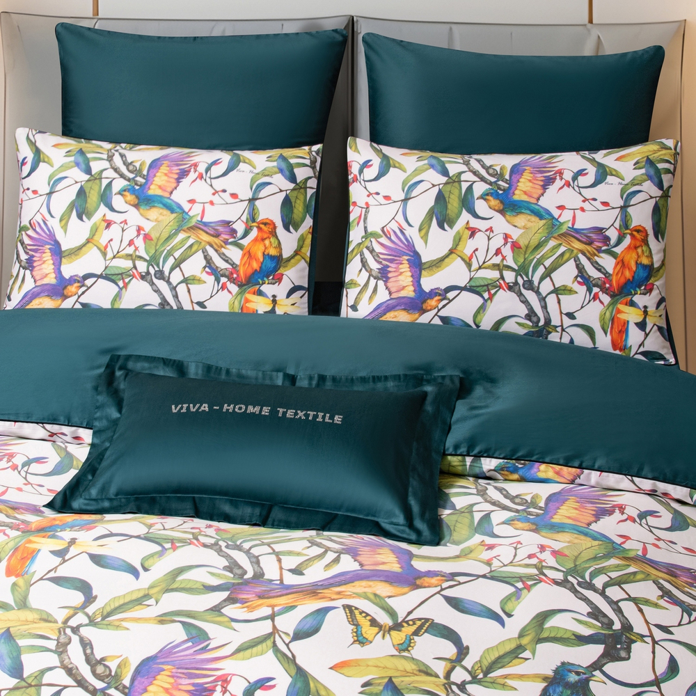 КПБ Сатин Премиум CPA020, Евро, 4 наволочки