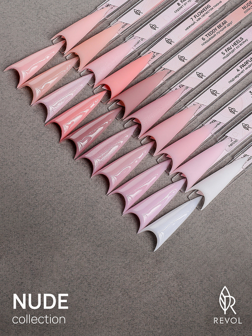 REVOL Rubber Base Nude №8 Fake it, 10мл