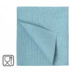 Салфетка для стекла микроволоконная ПУ 35*40 см, 245 гр/м², синяя HQ Profiline