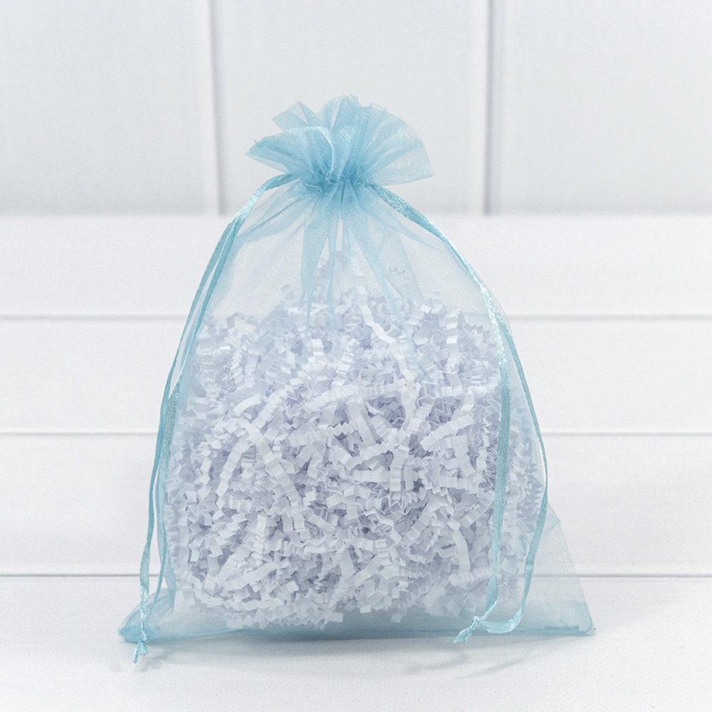 Мешочек 14х20см Органза (Голубой)