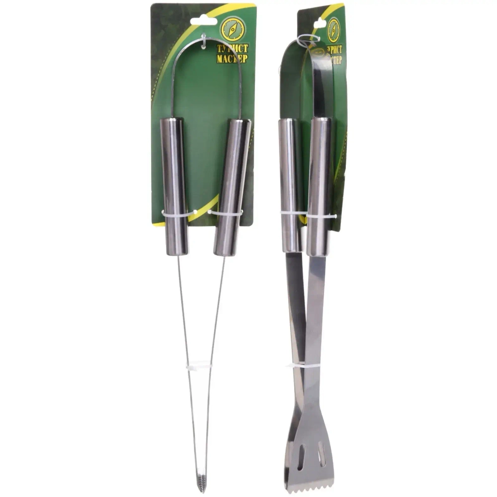 Щипцы для гриля и барбекю 34 см, ТУРИСТ МАСТЕР