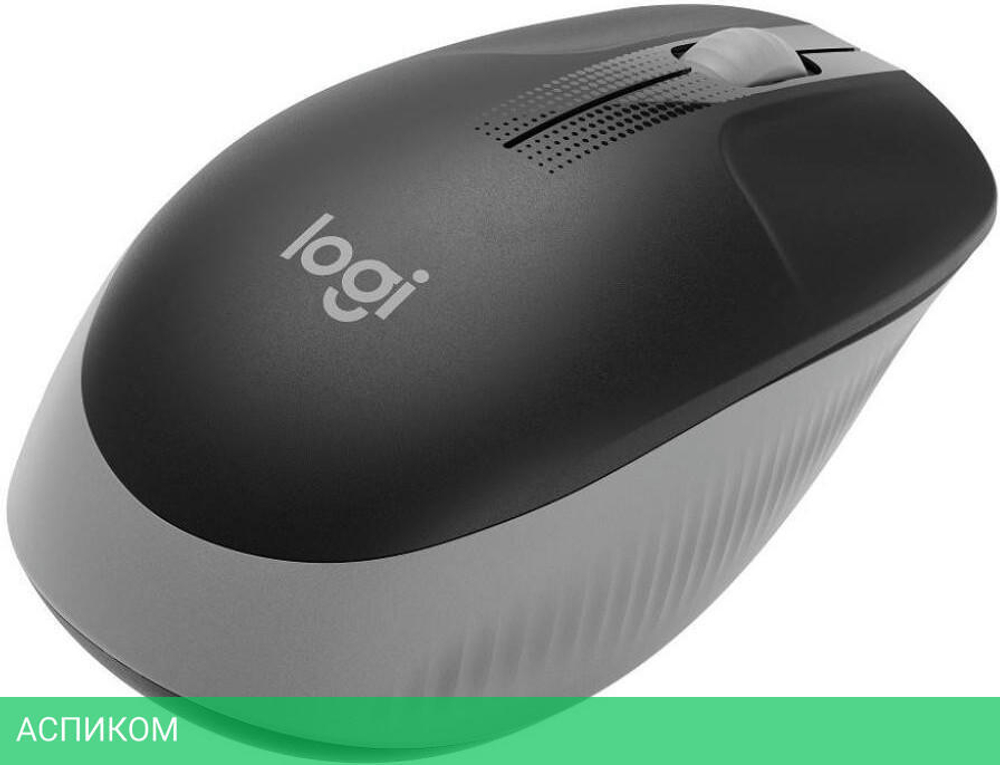 Мышь Logitech M190 черный/серый (910-005906)