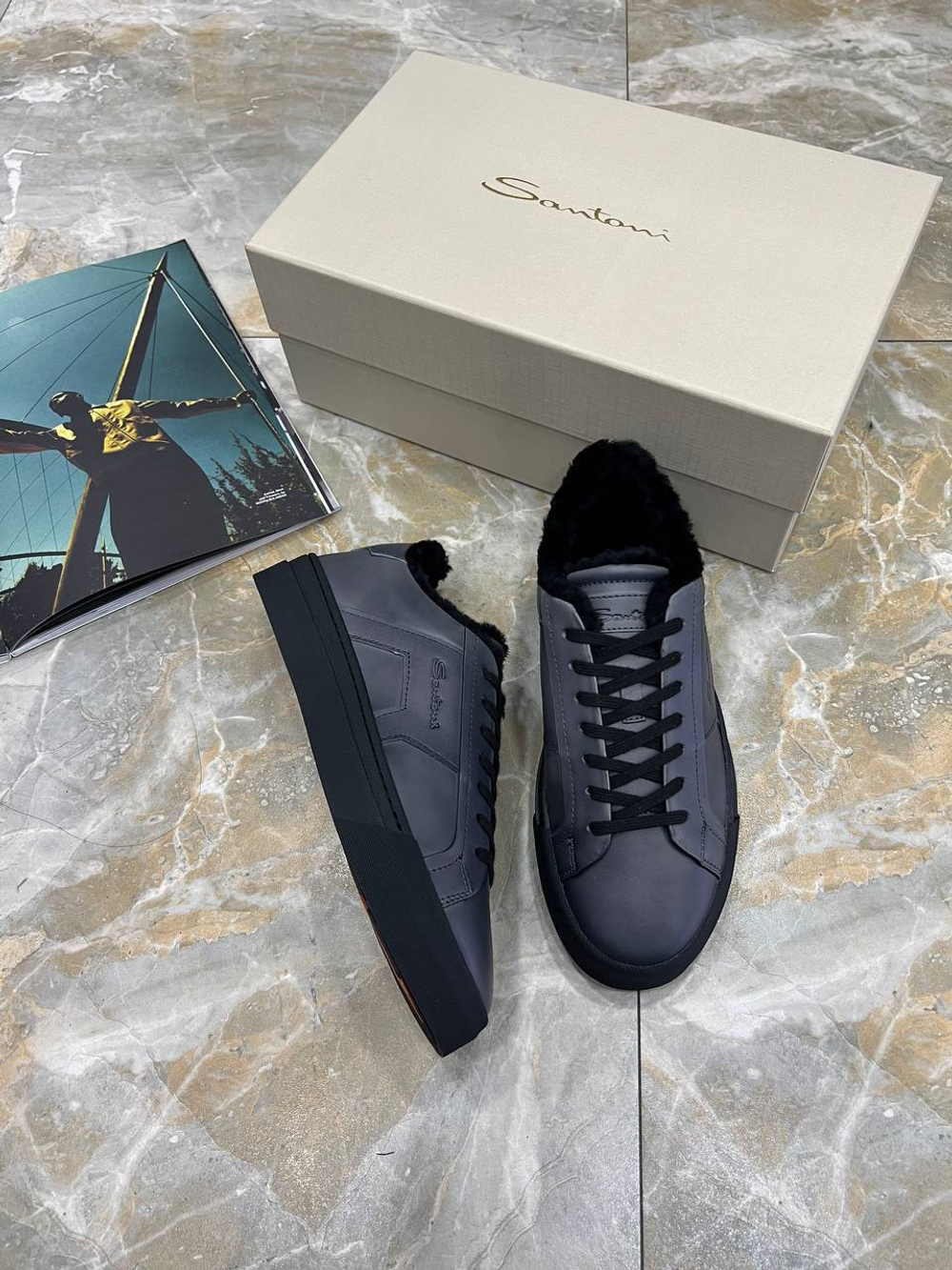 Кеды Santoni