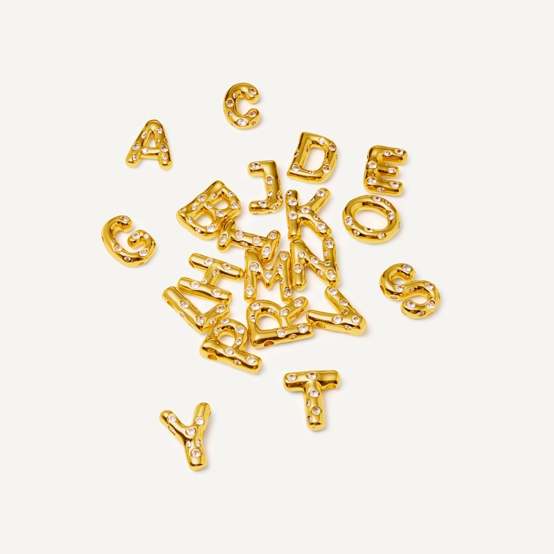 Колье Твоя Блестящая Буква – Золото