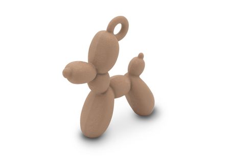 Подвеска Пудель 18,5мм, матовый