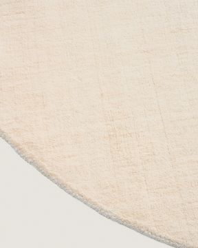 Empuries Круглый белый ковер Ø200 см