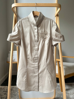 Хлопковая рубашка Brunello Cucinelli, S