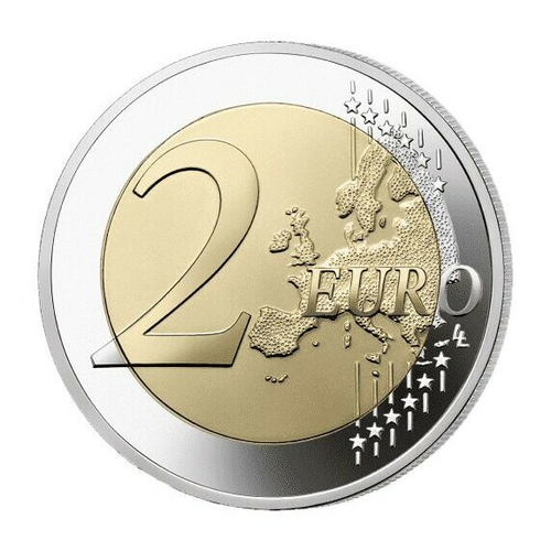 2 евро XXXIII летние Олимпийские игры 2024 г.