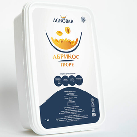 Пюре Абрикос AGROBAR 1 кг.