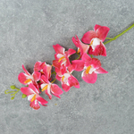 Цветы искусственные "Орхидеи", цвет малиновый