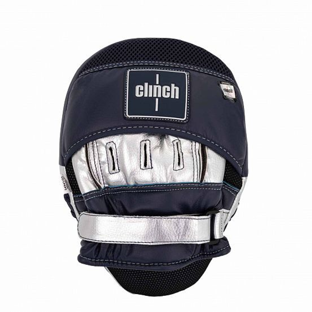 Лапы Clinch Shock Absorb Mitt темносине-серебристые C548