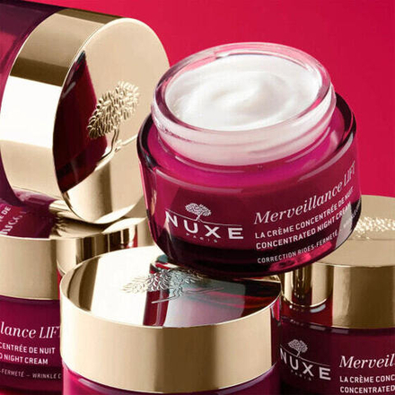 Nuxe Merveillance Lift Concentrated Night Cream Ночной восстанавливающй и и подтягивающий крем для зрелой кожи 50 мл