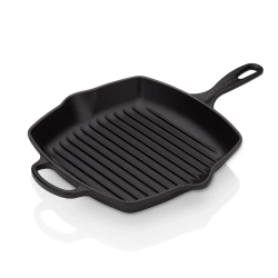 Le Creuset Чугунная сковорода-гриль 26 см, черная
