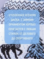 Шапка зимняя вязаная детская