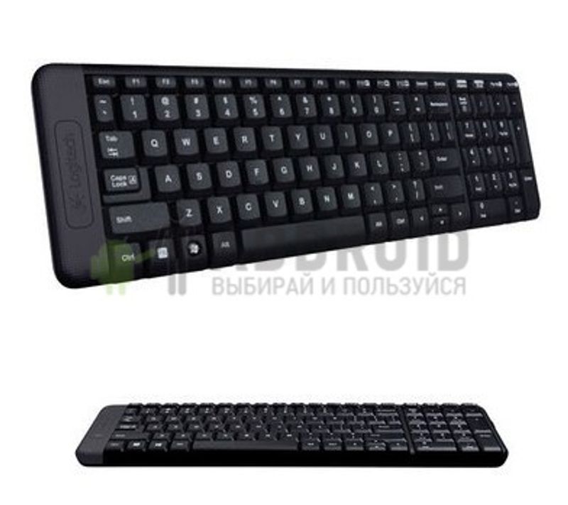 Клавиатура Logitech Wireless Keyboard K230 Black USB