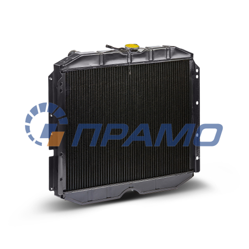 ЛР5323-1301010-М (ПРАМО) Радиатор охлаждения медный для УРАЛ (4 ряда)