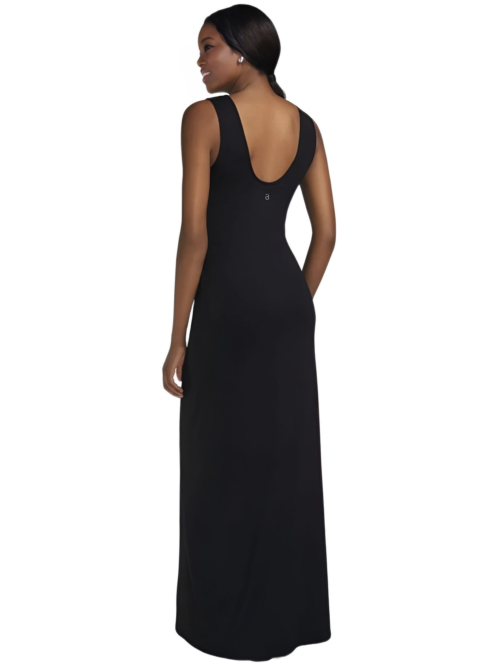 Dress со встроенным бюстгальтером для фиксации экзопротезов, модал черный, Amoena