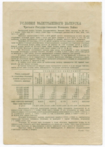 Облигация 25 рублей 1944 год. 3-ий государственный военный заем. Серия 049105. VF-
