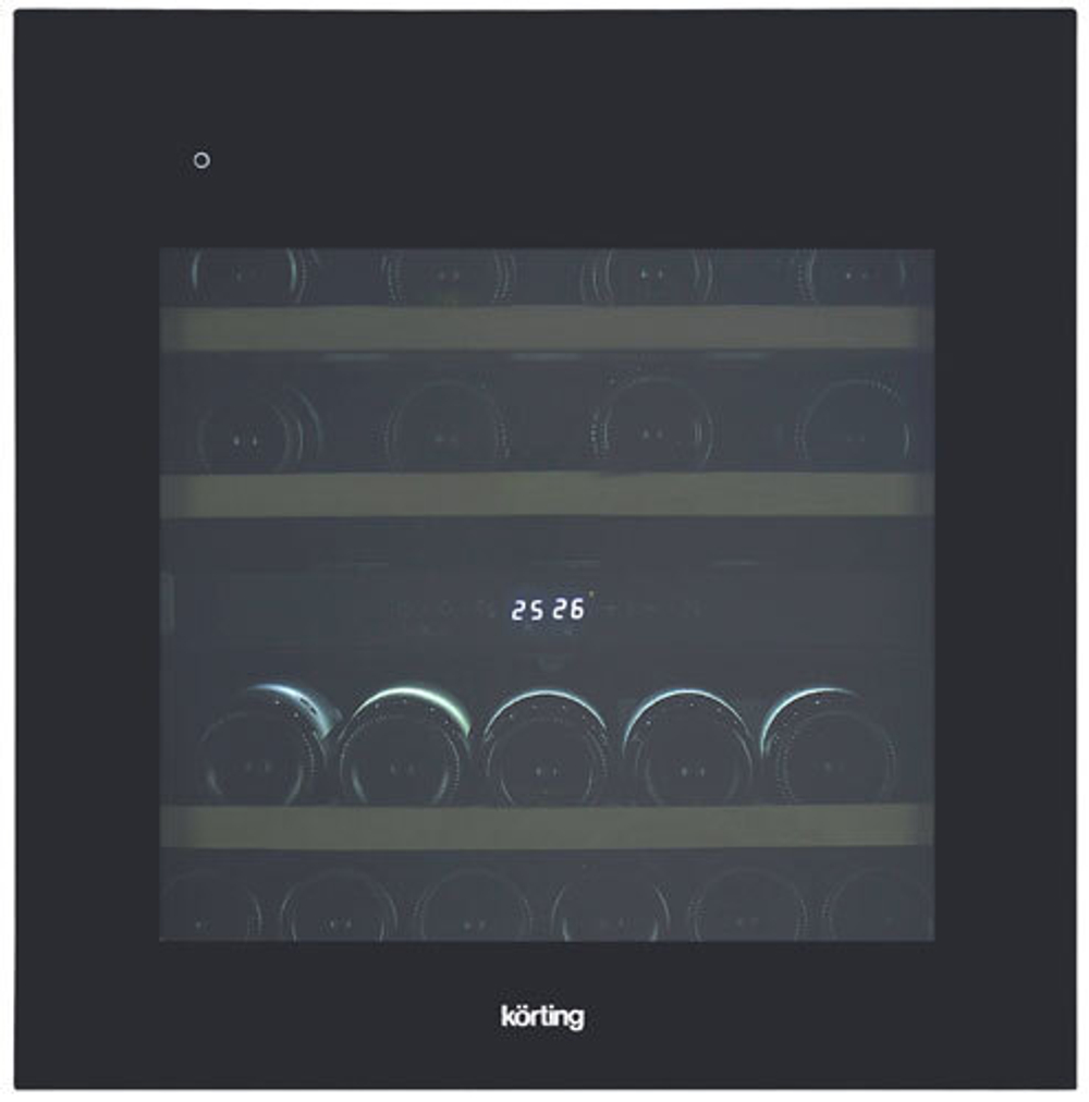 Встраиваемый винный шкаф Korting KFW 604 DB GN