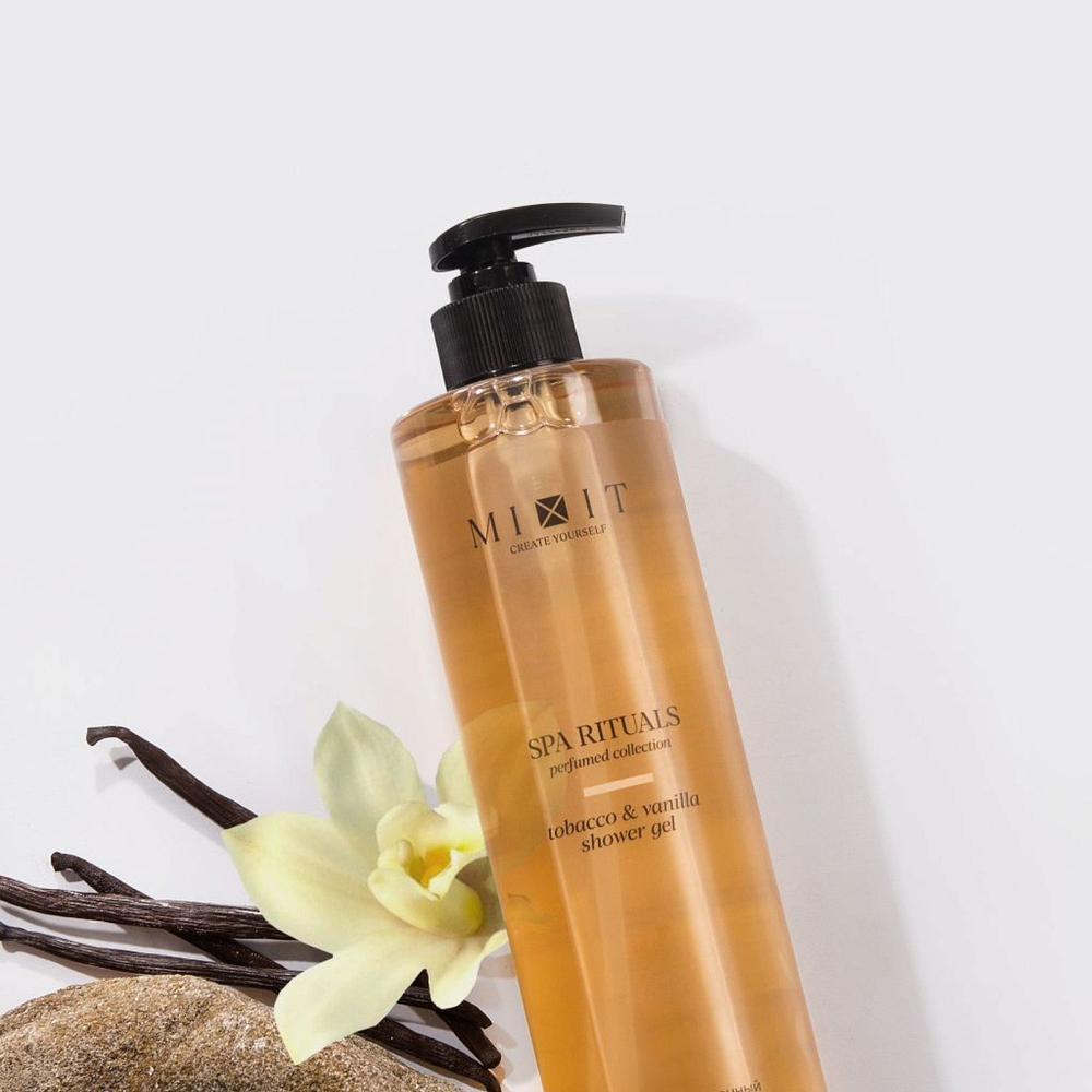 Гель для душа парфюмированный Mixit Spa Rituals Tobacco&Vanilla Shower Gel 500 мл