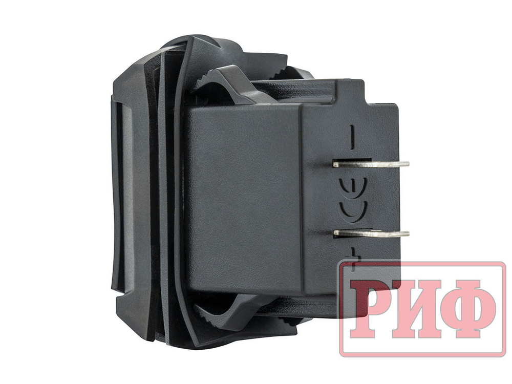 Розетка USB Type PD, QC 3.0 с вольтметром, синяя подсветка