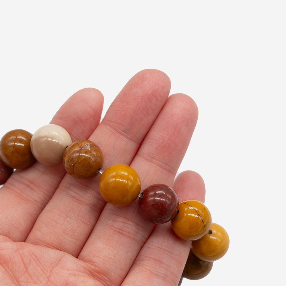 Яшма Мукаит, 12,2мм, шар