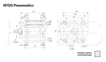SDA 100x65 Пневмоцилиндр