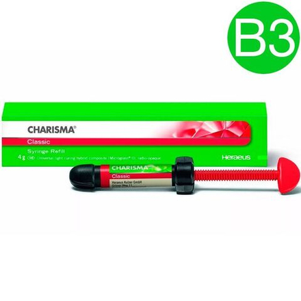 Charisma Classic цвет B3, шприц (4гр.), Kulzer