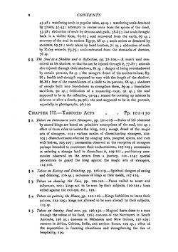 The golden bough. A study in magic and religion, p. 2. Taboo and the perils of the soul | James George Frazer