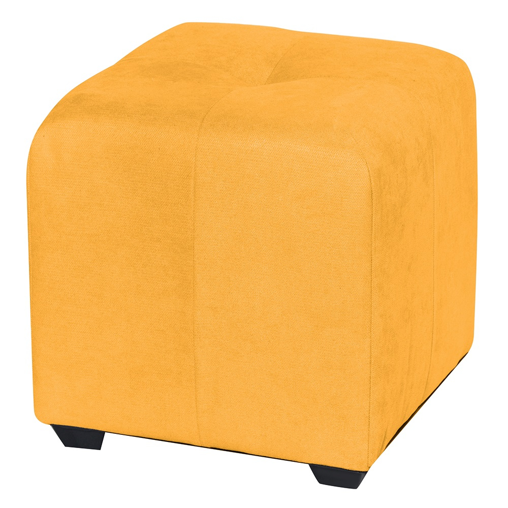 Пуф Николь Желтый Велюр