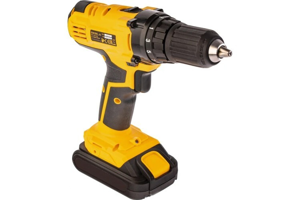 Дрель-шуруповерт аккумуляторная Denzel CDL-IB-18-02 26113