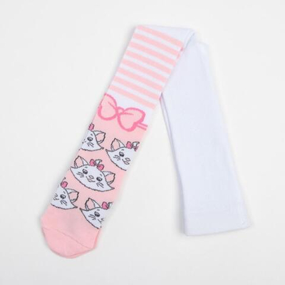 Колготки для девочек "Мари", р. 92-98 см, белый/розовый 7143541 (Disney), 1 шт.