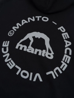 Худи MANTO LABEL 25 OVERSIZE чёрная