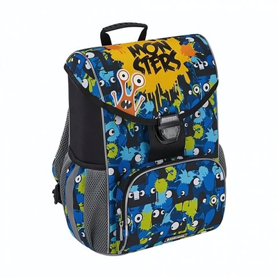 Ранец 25x37x14см ErgoLine 15L Monsters (ErichKrause)