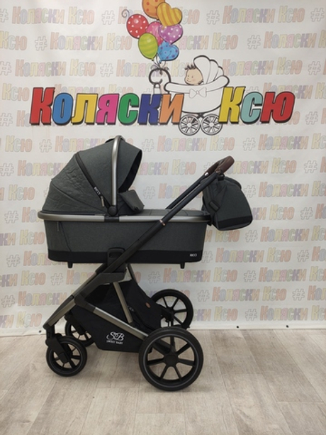 Коляска модульная Sweet Baby Ricci Steel Grey
