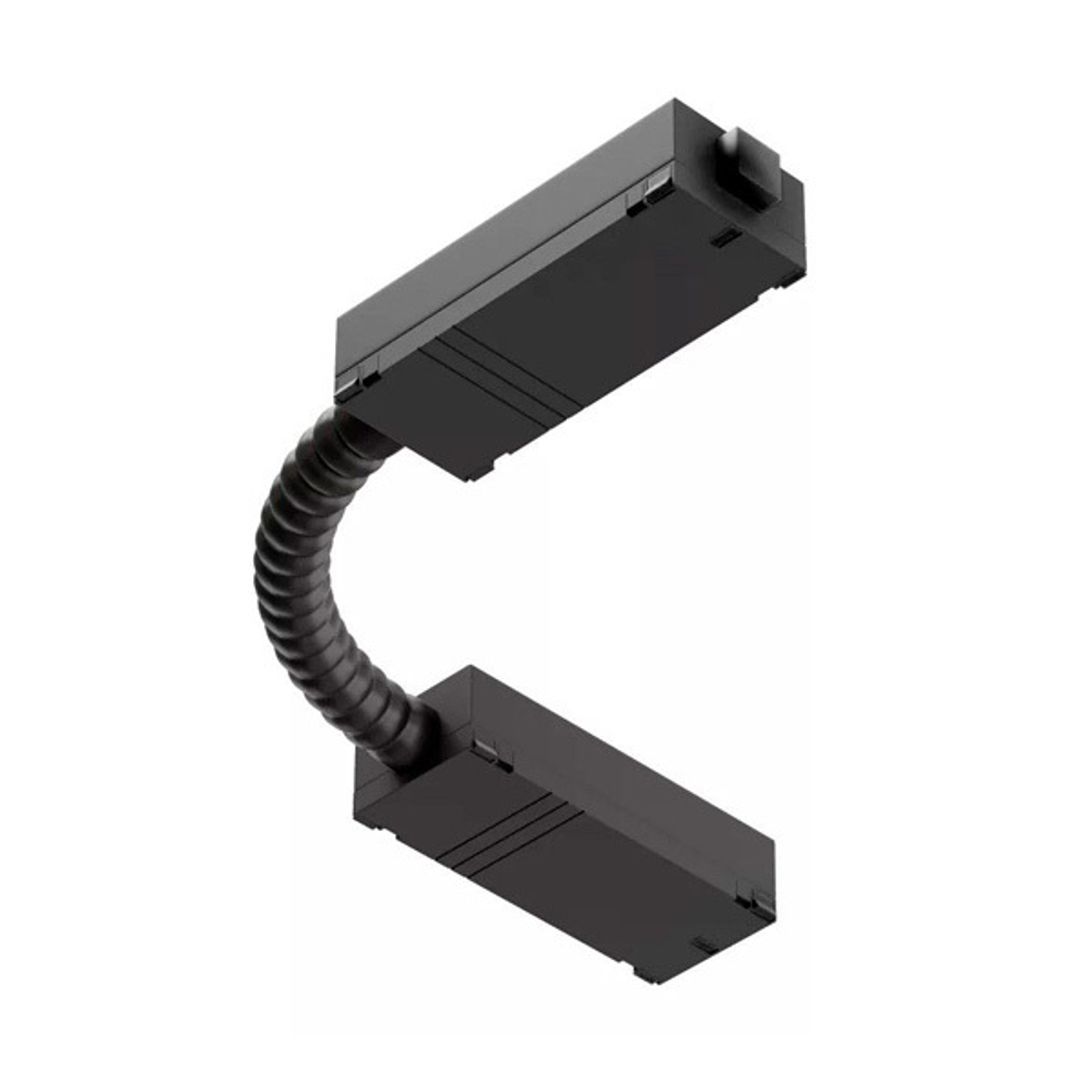 Трековый коннектор (гибкий) 220V, чёрный